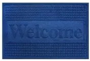 Изтривалка "WELCOME" 40x60см синя CN-(0059-3) - Horecano