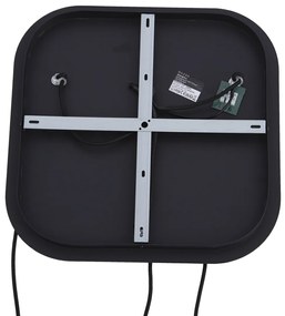 Дизайнерска висяща лампа черна с димно стъкло 3-лампи - Gus