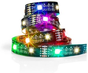 Nedis BTLS20RGBW - LED RGB Димируема лента SmartLife LED/4W/5V 2м