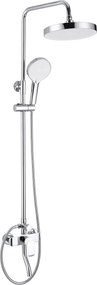 Комплект за душ REA BLOOM WHITE CHROME