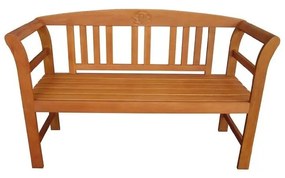 Кафява градинска пейка от масивно дърво San Jose – Garden Pleasure