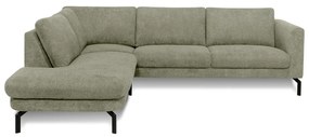 Светлозелен ъглов диван (ляв ъгъл) Gomero – Scandic