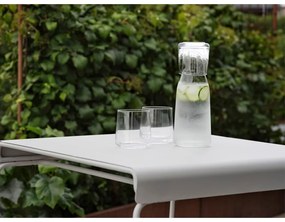 Бяла метална трапезна маса 58x75 cm A-Café – Zone