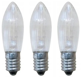 Markslöjd 8263 - К-кт 3x Коледна крушка TOPPLAMPA E10/3W/34V