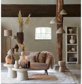 Бежова кръгла масичка за кафе ø 70 cm Kulona – Light &amp; Living