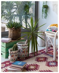 Комплект от 2 текстилни капака за саксии Animals Otomi - Madre Selva