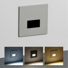 Brilagi - LED осветително тяло за стълби JACK LED/3W/230V 3000/4000/6500K IP65 сиво