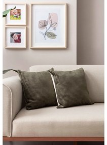 Калъфки за възглавници от рипсено кадифе в комплект от 2 бр. 43x43 cm – Mioli Decor