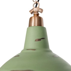 Комплект от 2 винтидж висящи лампи мед - Goliath large