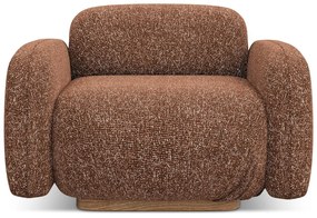 Оранжево/кафяво кресло Ailani – Makamii