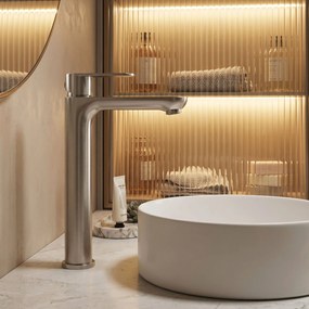 Смесител за баня Rea Logan Brush Nickel