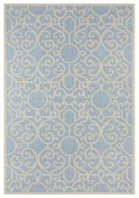 Синьо-бежов килим на открито , 140 x 200 cm Nebo - NORTHRUGS