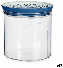 Лодка Stefanplast Tosca Херметически Син Пластмаса 700 ml 11,7 x 11 x 11,7 cm (12 броя)