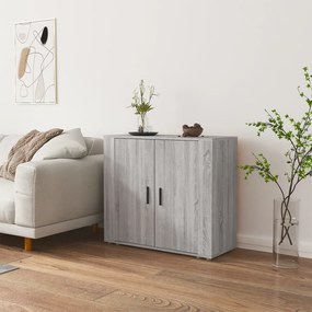 Sonata H Сайдборд, сив сонома, 80x33x70 см, инженерно дърво
