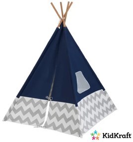 Детска палатка - TeePee - KidKraft - тъмно синя