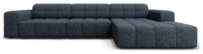 Син ъглов диван (десен ъгъл) Chicago - Cosmopolitan Design