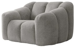 Светлосиво кресло Shell – Miuform