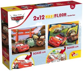Пъзел, Lisciani, Колите, Двулицев пъзел 2 x 12 части