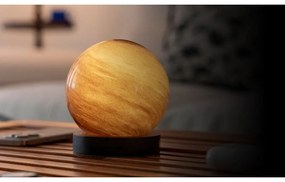 Тъмнокафява светлинна декорация с USB ø 12 cm Sand Storm – Gingko