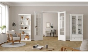 Бяла библиотека 96x201 cm Paris – Tvilum