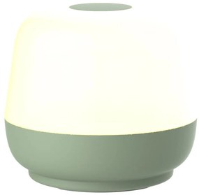LED Димируема настолна лампа SAMBA LED/1,2W/5V USB 1200 mAh IP44 зелен