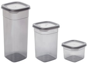 Комплект кутии за съхранение (18 броя), цвят Антрацит