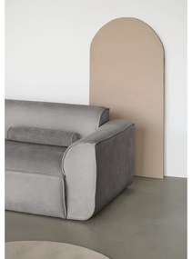 Светлосив ъглов диван (ляв ъгъл) Flex Felix – Miuform