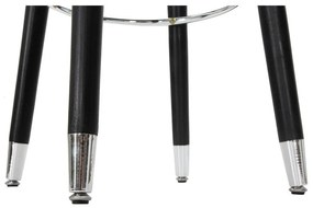 Син тапициран бар стол (височина на седалката 74 cm) Paris – Mauro Ferretti