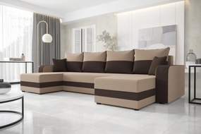 Ъглов диван Dennis U-Mpez-kafe