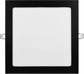 LED панел GRID, черен, 18W, 4000K