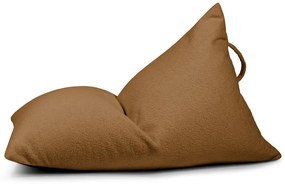 Кафяв детски пуф от букле Razzy – SLOWDOWN