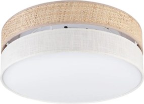 LED таванно осветително тяло SIRJA BOHO LED/36W/230V пр. 45 см бежово/кремаво