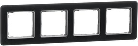 SE Рамка 4х цвят Опушено стъкло Sedna  - SDD362804