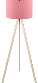 Подова лампа AYD 1xE27/40W/230V розова/бежова