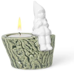 Коледен свещник, изработен от порцелан и фаянс, с дължина 8,5 см Christmas Tales - Kähler Design