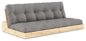 Сив разтегателен диван 196 cm Base – Karup Design