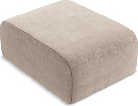 Светлокафява шенилова табуретка Lani – Makamii