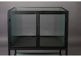 Черен метален шкаф 60x90 cm Boli - Dutchbone