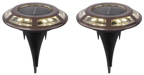 Globo 36415-2 - К-кт 2x LED Соларна лампа SOLAR LED/0,72W/3V 3200K IP44