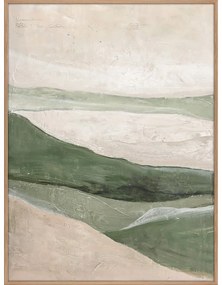Ръчно рисувана картина 90x120 cm Green Field – Malerifabrikken