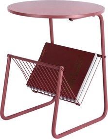 Метална кръгла странична масичка ø 40 cm Riqueza Revista – Leitmotiv