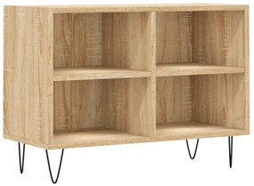 826967 vidaXL ТB шкаф, дъб сонома, 69,5x30x50 см, инженерно дърво