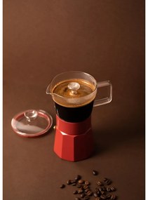 Червен чайник от неръждаема стомана за мока 0,29 л La Cafetiere Verona - Kitchen Craft