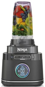 Блендер 3в1 Ninja TB401EU, 1200W, 2.1 л, 10 скорости + режими, Таймер, LED, BlendSense технология, Без BPA, Черен