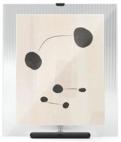 Черна стъклена стояща рамка 26x30,5 cm Flute – Umbra