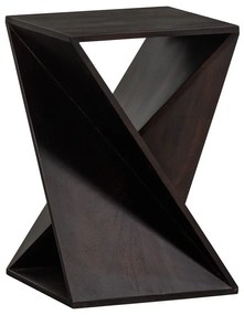 Странична масичка от масивна акация 41x41 cm Ikem – WOOOD