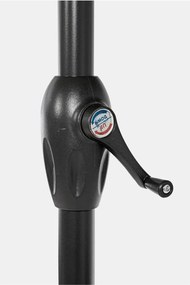 Кафяво-сив чадър ø 270 cm Kalife – Bizzotto