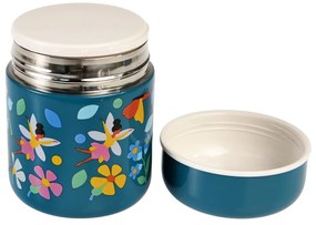 Син детски термос за храна 280 ml Fairies in the Garden – Rex London