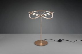 LED затъмняваща се настолна лампа в месингов цвят (височина 50 cm) Charivari – Trio