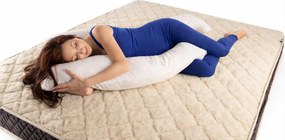 Възглавница за бременни с памучен сатен Medico Pure Cotton